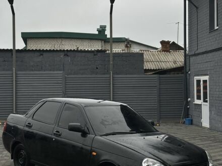 Черный ВАЗ 2170 Priora, объемом двигателя 1.6 л и пробегом 242 тыс. км за 1600 $, фото 1 на Automoto.ua