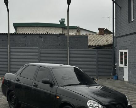 Чорний ВАЗ 2170 Priora, об'ємом двигуна 1.6 л та пробігом 242 тис. км за 1600 $, фото 1 на Automoto.ua