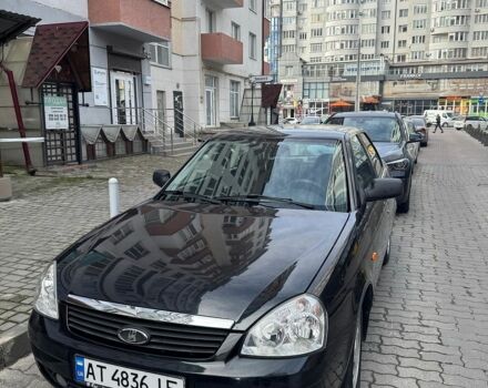 Чорний ВАЗ 2170 Priora, об'ємом двигуна 1.6 л та пробігом 70 тис. км за 2000 $, фото 1 на Automoto.ua