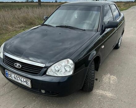 Черный ВАЗ 2170 Priora, объемом двигателя 1.6 л и пробегом 132 тыс. км за 3000 $, фото 1 на Automoto.ua