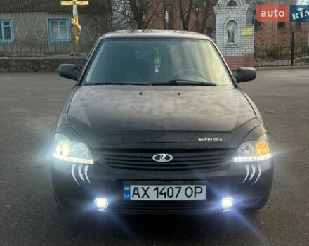 Чорний ВАЗ 2170 Priora, об'ємом двигуна 1.6 л та пробігом 299 тис. км за 1350 $, фото 1 на Automoto.ua