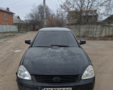 Черный ВАЗ 2170 Priora, объемом двигателя 1.6 л и пробегом 248 тыс. км за 1300 $, фото 1 на Automoto.ua