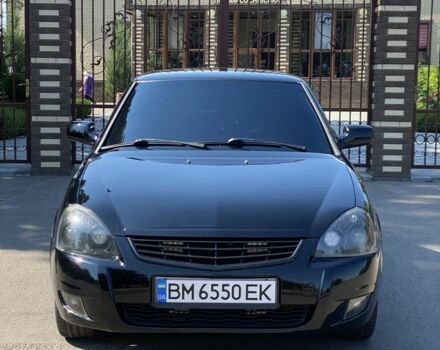 Черный ВАЗ 2170 Priora, объемом двигателя 1.6 л и пробегом 205 тыс. км за 4450 $, фото 1 на Automoto.ua