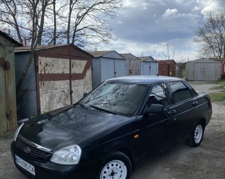 Черный ВАЗ 2170 Priora, объемом двигателя 1.6 л и пробегом 160 тыс. км за 1600 $, фото 1 на Automoto.ua