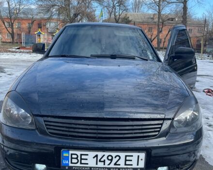 Черный ВАЗ 2170 Priora, объемом двигателя 1.6 л и пробегом 116 тыс. км за 4100 $, фото 1 на Automoto.ua