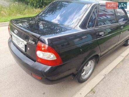 Черный ВАЗ 2170 Priora, объемом двигателя 1.6 л и пробегом 144 тыс. км за 2970 $, фото 1 на Automoto.ua