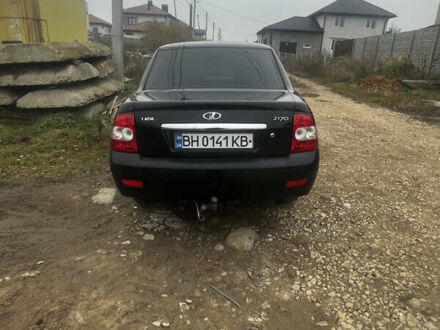 Чорний ВАЗ 2170 Priora, об'ємом двигуна 1.6 л та пробігом 133 тис. км за 3400 $, фото 1 на Automoto.ua