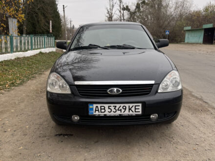 Чорний ВАЗ 2170 Priora, об'ємом двигуна 1.6 л та пробігом 158 тис. км за 3050 $, фото 1 на Automoto.ua