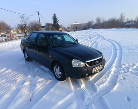 Черный ВАЗ 2170 Priora, объемом двигателя 1.6 л и пробегом 207 тыс. км за 1650 $, фото 1 на Automoto.ua