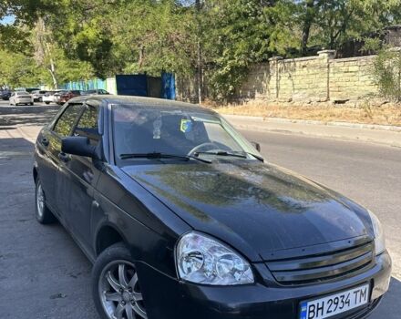Черный ВАЗ 2170 Priora, объемом двигателя 1.6 л и пробегом 200 тыс. км за 1550 $, фото 1 на Automoto.ua