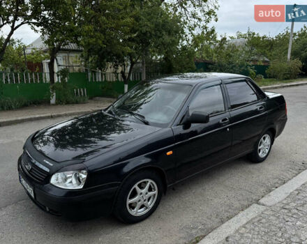 Чорний ВАЗ 2170 Priora, об'ємом двигуна 1.6 л та пробігом 117 тис. км за 3000 $, фото 1 на Automoto.ua