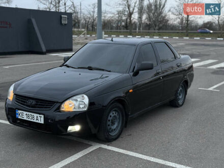 Черный ВАЗ 2170 Priora, объемом двигателя 1.6 л и пробегом 190 тыс. км за 3100 $, фото 1 на Automoto.ua
