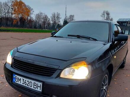 Черный ВАЗ 2170 Priora, объемом двигателя 1.6 л и пробегом 157 тыс. км за 2700 $, фото 1 на Automoto.ua