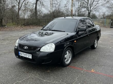 Черный ВАЗ 2170 Priora, объемом двигателя 1.6 л и пробегом 155 тыс. км за 2600 $, фото 1 на Automoto.ua