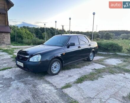 Черный ВАЗ 2170 Priora, объемом двигателя 1.6 л и пробегом 146 тыс. км за 1850 $, фото 1 на Automoto.ua