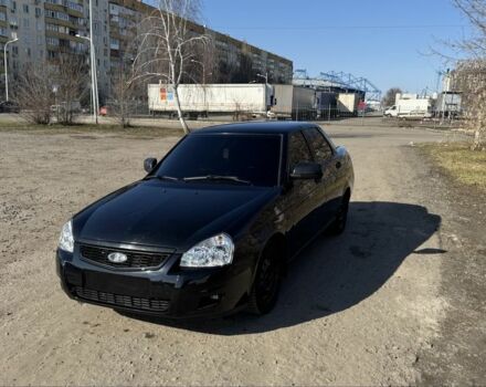 Черный ВАЗ 2170 Priora, объемом двигателя 1.6 л и пробегом 211 тыс. км за 3900 $, фото 1 на Automoto.ua