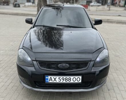 Черный ВАЗ 2170 Priora, объемом двигателя 1.6 л и пробегом 214 тыс. км за 2700 $, фото 1 на Automoto.ua