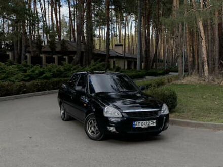 Черный ВАЗ 2170 Priora, объемом двигателя 1.6 л и пробегом 171 тыс. км за 3900 $, фото 1 на Automoto.ua