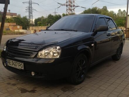 Черный ВАЗ 2170 Priora, объемом двигателя 1.6 л и пробегом 140 тыс. км за 3400 $, фото 1 на Automoto.ua