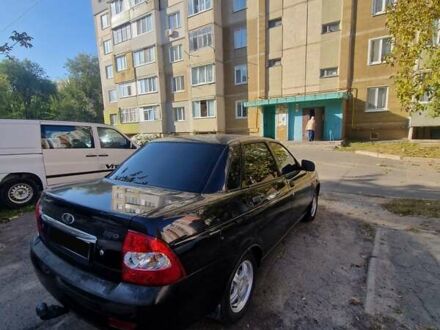 Чорний ВАЗ 2170 Priora, об'ємом двигуна 1.6 л та пробігом 155 тис. км за 2250 $, фото 1 на Automoto.ua