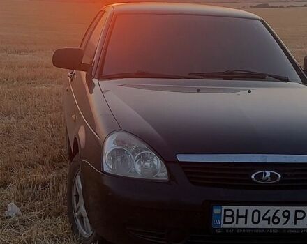 Черный ВАЗ 2170 Priora, объемом двигателя 1.6 л и пробегом 180 тыс. км за 3300 $, фото 1 на Automoto.ua