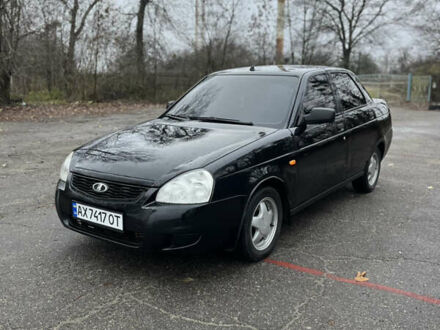 Черный ВАЗ 2170 Priora, объемом двигателя 1.6 л и пробегом 157 тыс. км за 2500 $, фото 1 на Automoto.ua