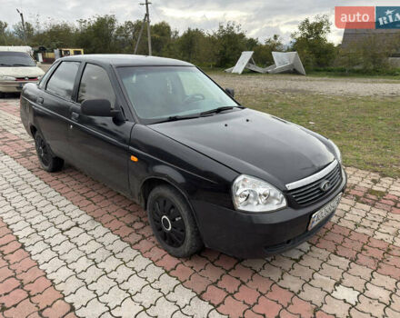 Чорний ВАЗ 2170 Priora, об'ємом двигуна 1.6 л та пробігом 165 тис. км за 1650 $, фото 1 на Automoto.ua