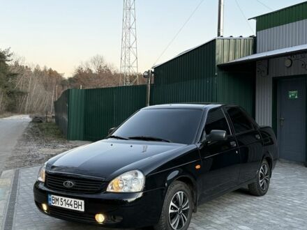 Черный ВАЗ 2170 Priora, объемом двигателя 1.6 л и пробегом 131 тыс. км за 3450 $, фото 1 на Automoto.ua