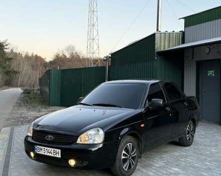 Черный ВАЗ 2170 Priora, объемом двигателя 1.6 л и пробегом 131 тыс. км за 3450 $, фото 1 на Automoto.ua