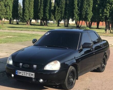 Черный ВАЗ 2170 Priora, объемом двигателя 1.6 л и пробегом 201 тыс. км за 3200 $, фото 1 на Automoto.ua