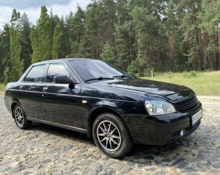 Черный ВАЗ 2170 Priora, объемом двигателя 1.6 л и пробегом 185 тыс. км за 2450 $, фото 1 на Automoto.ua