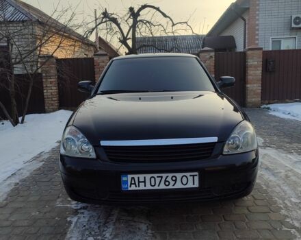 Черный ВАЗ 2170 Priora, объемом двигателя 1.6 л и пробегом 95 тыс. км за 3500 $, фото 1 на Automoto.ua