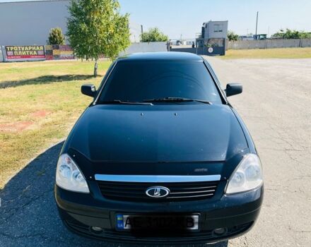 Черный ВАЗ 2170 Priora, объемом двигателя 1.6 л и пробегом 102 тыс. км за 5400 $, фото 1 на Automoto.ua