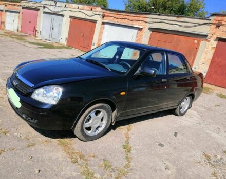 Чорний ВАЗ 2170 Priora, об'ємом двигуна 1.6 л та пробігом 27 тис. км за 3808 $, фото 1 на Automoto.ua