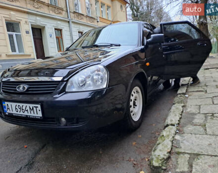 Чорний ВАЗ 2170 Priora, об'ємом двигуна 1.6 л та пробігом 60 тис. км за 5000 $, фото 1 на Automoto.ua