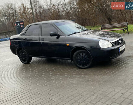 Черный ВАЗ 2170 Priora, объемом двигателя 1.6 л и пробегом 159 тыс. км за 2950 $, фото 1 на Automoto.ua