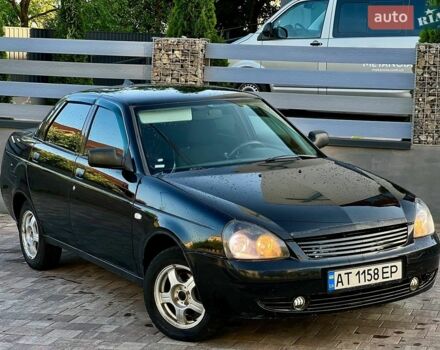 Черный ВАЗ 2170 Priora, объемом двигателя 1.6 л и пробегом 157 тыс. км за 1950 $, фото 1 на Automoto.ua