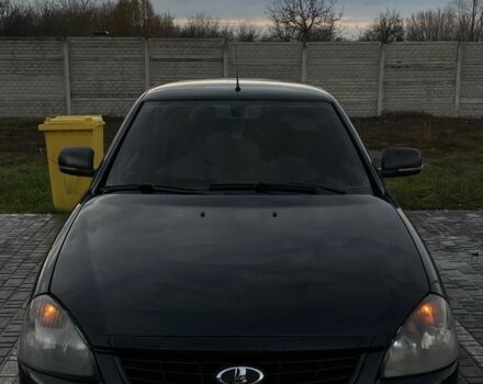 Черный ВАЗ 2170 Priora, объемом двигателя 1.6 л и пробегом 270 тыс. км за 3650 $, фото 1 на Automoto.ua