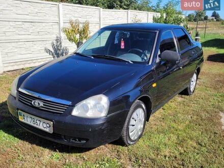 Чорний ВАЗ 2170 Priora, об'ємом двигуна 1.6 л та пробігом 292 тис. км за 2000 $, фото 1 на Automoto.ua