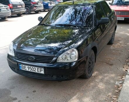 Черный ВАЗ 2170 Priora, объемом двигателя 1.6 л и пробегом 190 тыс. км за 2300 $, фото 1 на Automoto.ua