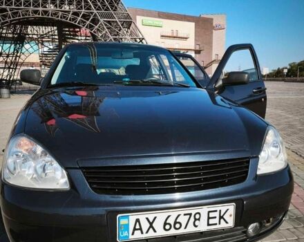 Черный ВАЗ 2170 Priora, объемом двигателя 1.6 л и пробегом 175 тыс. км за 3200 $, фото 1 на Automoto.ua