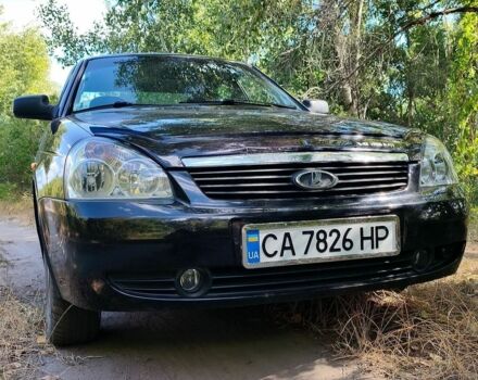 Чорний ВАЗ 2170 Priora, об'ємом двигуна 1.6 л та пробігом 49 тис. км за 3850 $, фото 1 на Automoto.ua
