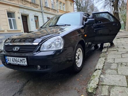 Черный ВАЗ 2170 Priora, объемом двигателя 1.6 л и пробегом 60 тыс. км за 4500 $, фото 1 на Automoto.ua