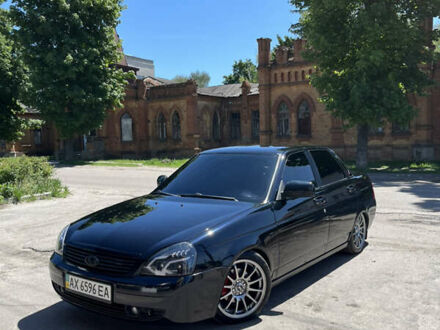 Черный ВАЗ 2170 Priora, объемом двигателя 1.6 л и пробегом 125 тыс. км за 5000 $, фото 1 на Automoto.ua