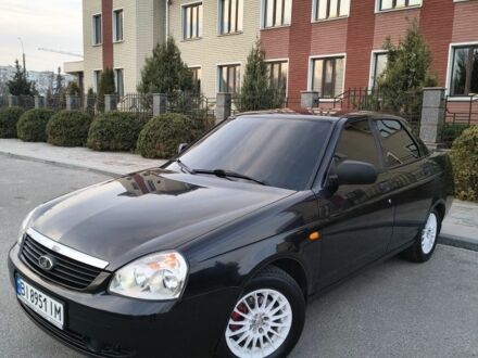 Чорний ВАЗ 2170 Priora, об'ємом двигуна 1.6 л та пробігом 64 тис. км за 4000 $, фото 1 на Automoto.ua