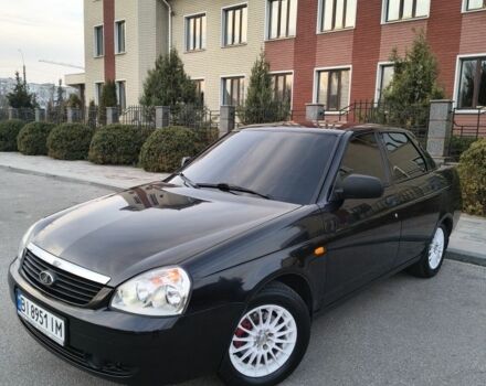 Чорний ВАЗ 2170 Priora, об'ємом двигуна 1.6 л та пробігом 64 тис. км за 4000 $, фото 1 на Automoto.ua