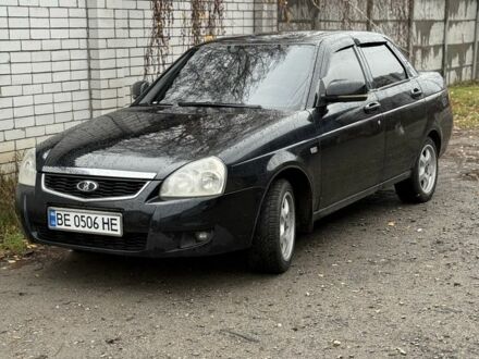 Черный ВАЗ 2170 Priora, объемом двигателя 1.6 л и пробегом 235 тыс. км за 2500 $, фото 1 на Automoto.ua