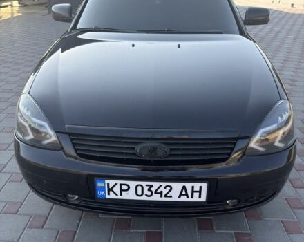 Чорний ВАЗ 2170 Priora, об'ємом двигуна 1.6 л та пробігом 130 тис. км за 4308 $, фото 1 на Automoto.ua