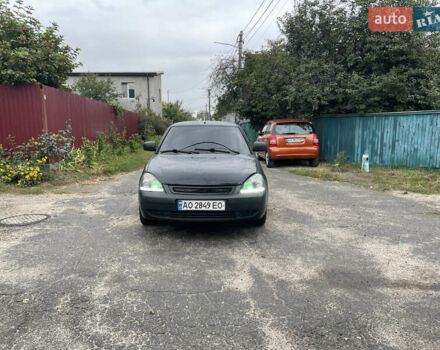 Черный ВАЗ 2170 Priora, объемом двигателя 1.6 л и пробегом 200 тыс. км за 1999 $, фото 1 на Automoto.ua