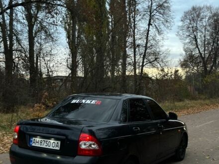 Черный ВАЗ 2170 Priora, объемом двигателя 1.6 л и пробегом 219 тыс. км за 2100 $, фото 1 на Automoto.ua